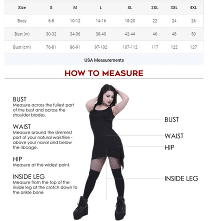 Black Jasper Goth Elegance black camisole dress for women, featuring a sleek, fitted gothic style with elegant details.