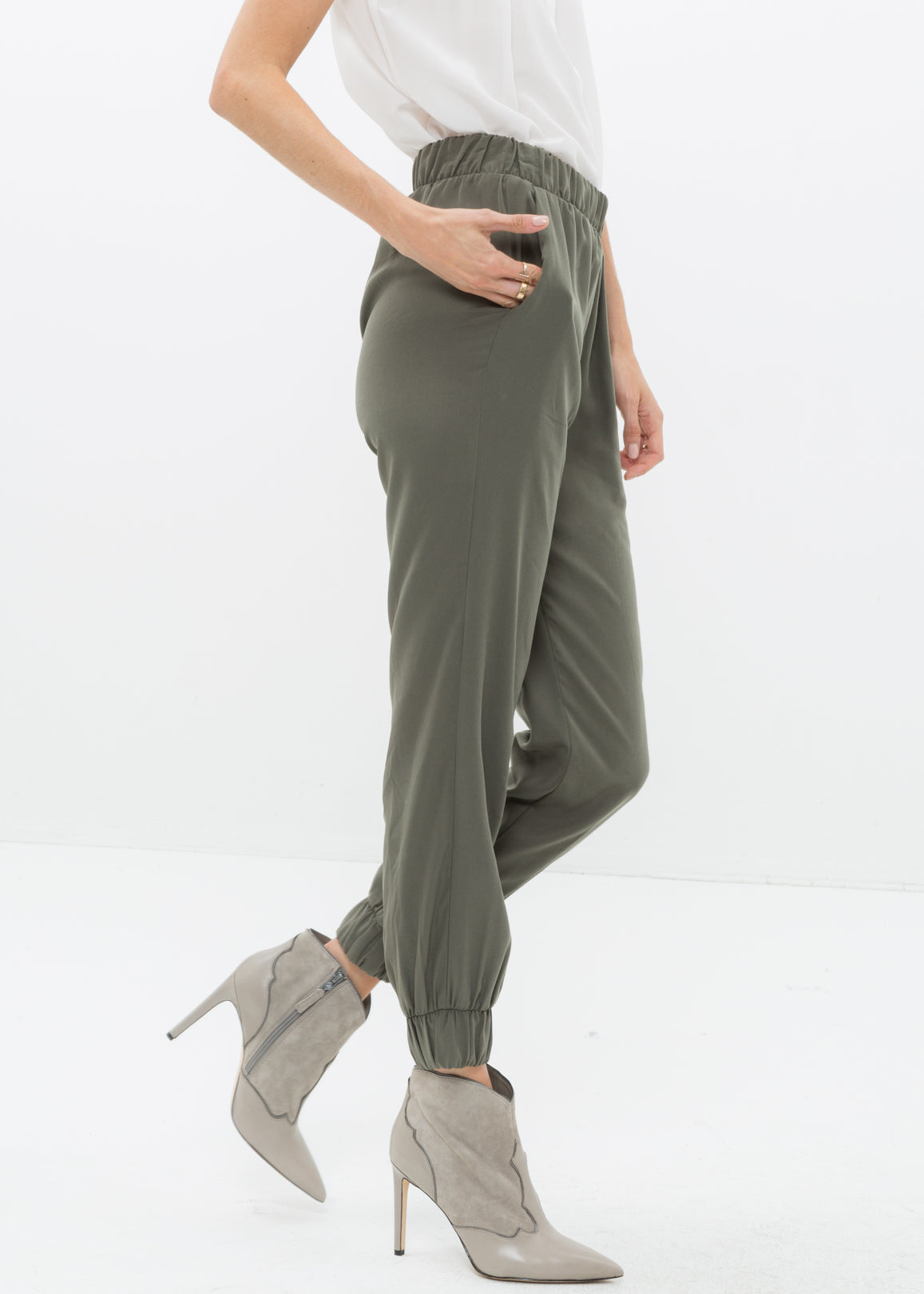 Olive green women&