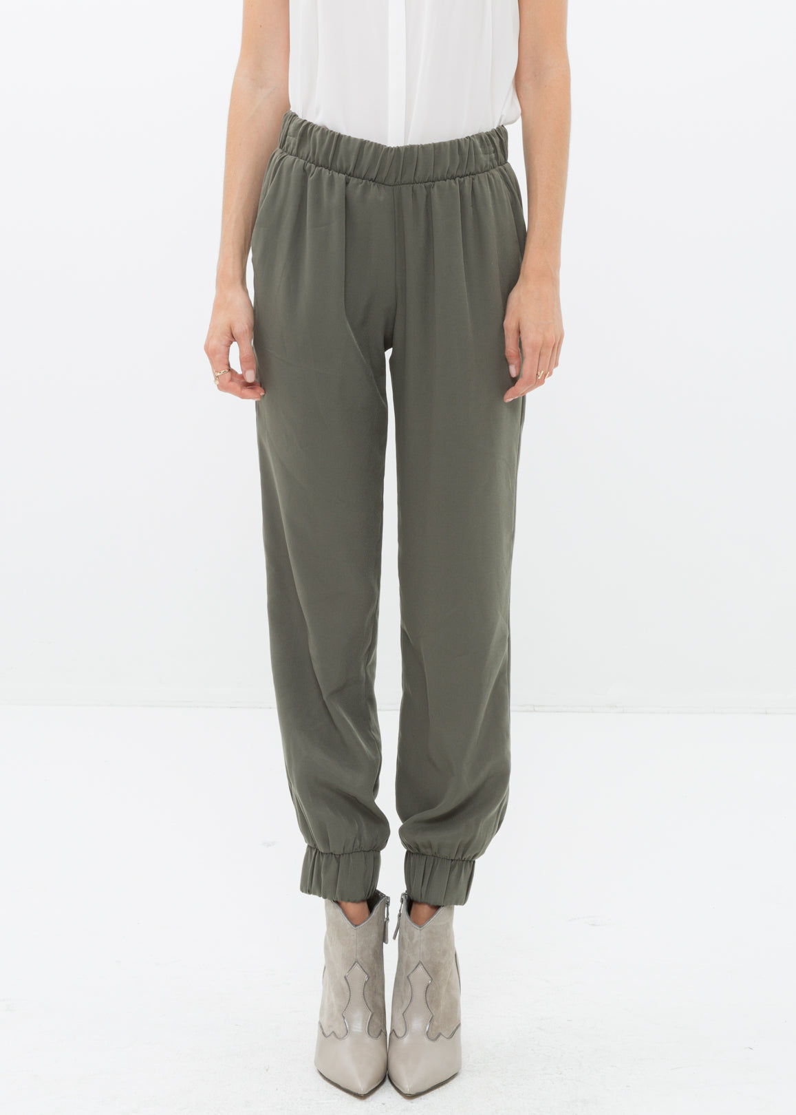 Olive green women&