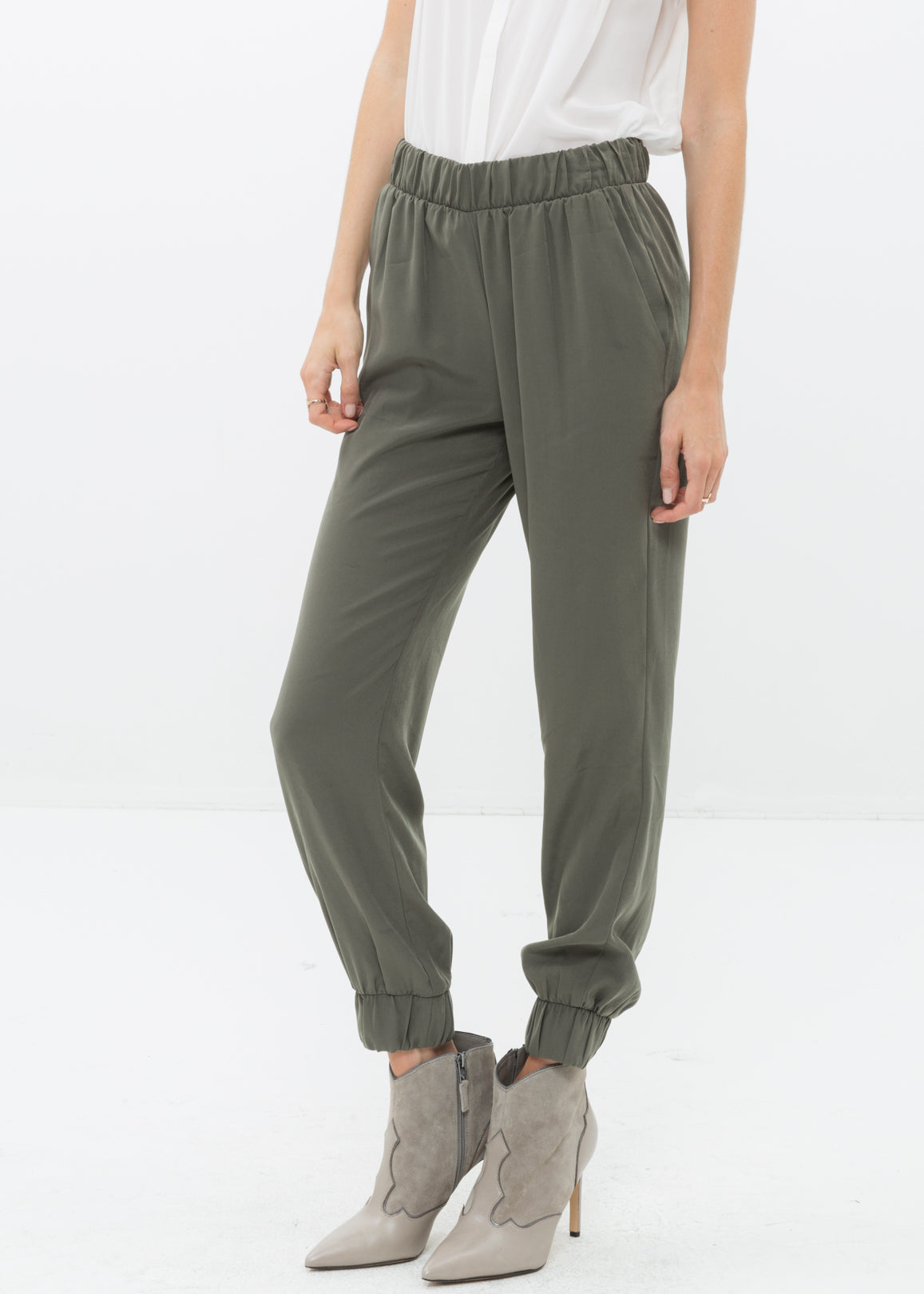 Olive green women&