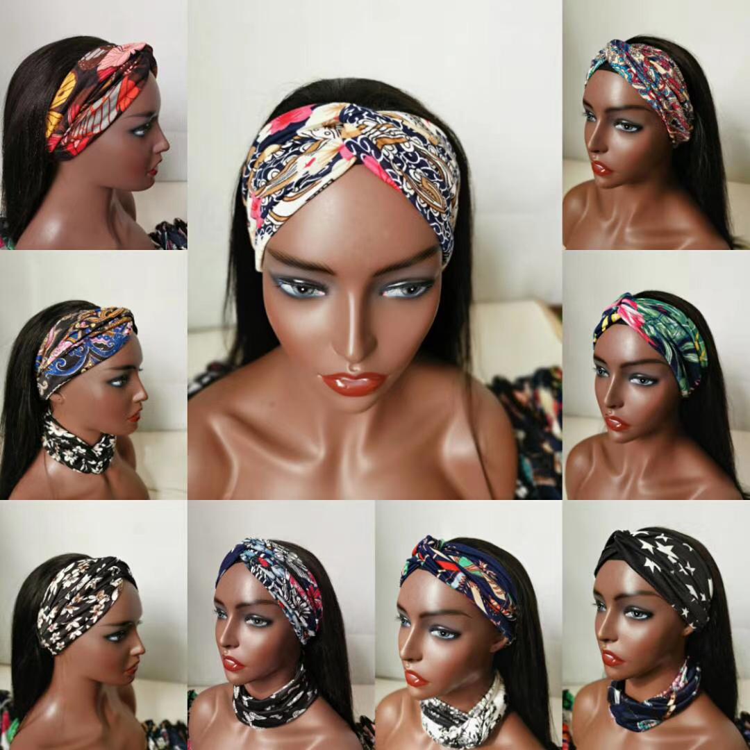 Cerise Alfie straight human hair headband wig with scarf, easy wear, no glue, suited for women, in a natural style.