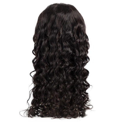 Cerise Alfie BeuMax Brazilian 13x4 curly lace front human hair wig shown in natural curly style, perfect for versatile beauty looks.