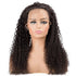 Cerise Alfie BeuMax Brazilian 13x4 kinky curly lace front human hair wig with natural curl pattern and lace front detail.