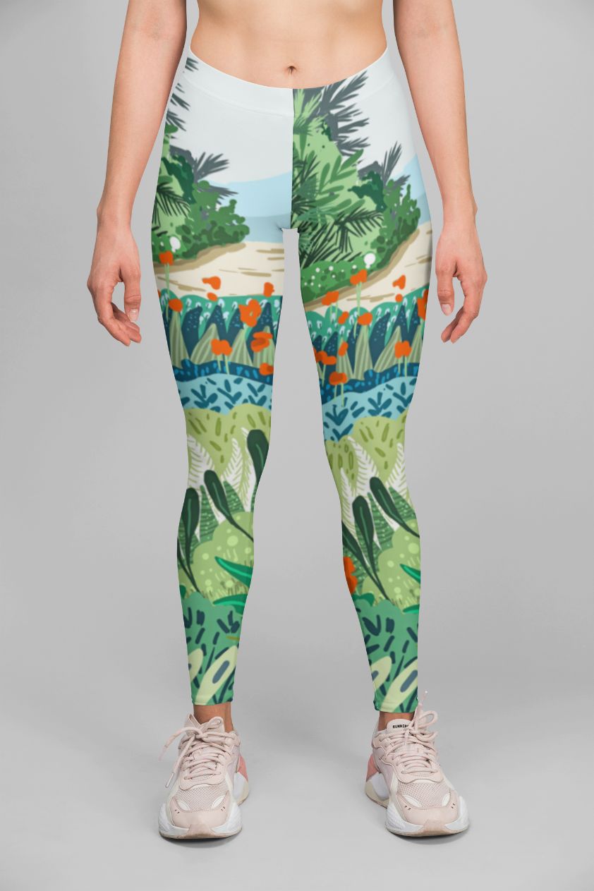 Sky Felix Dahezig Legging T-shirt featuring a stylish printed design and comfortable fit, displayed on a mannequin.