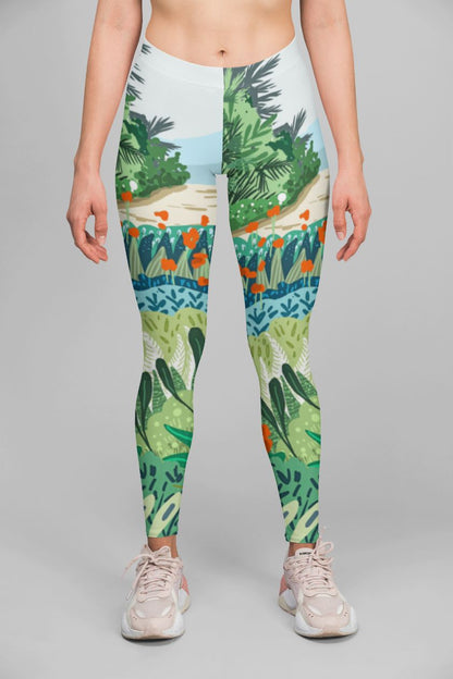 Sky Felix Dahezig Legging T-shirt featuring a stylish printed design and comfortable fit, displayed on a mannequin.