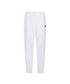 White women’s deformed mesh jogger long pants by Amethyst Lucy, designed for comfortable, stylish activewear.