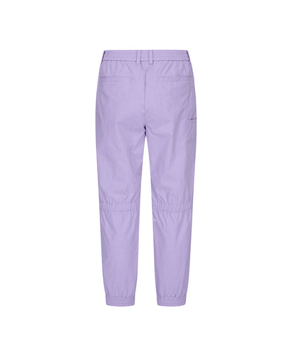 Women’s lavender ventilation slim jogger long pants by Start2Finish, featuring a comfortable fit and breathable fabric.