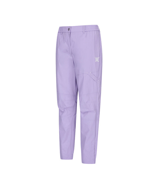 Women’s lavender slim jogger long pants by Start2Finish, featuring lightweight breathable fabric and a relaxed fit.