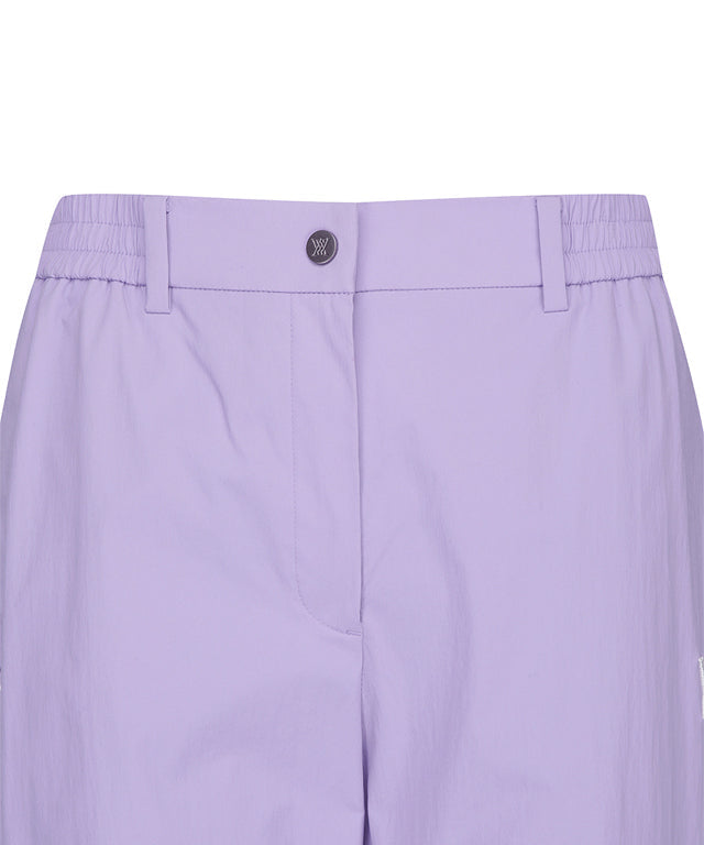 Women’s lavender ventilation slim jogger long pants by Start2Finish, featuring a relaxed fit and breathable fabric.