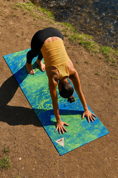 Realtree x Yune Yoga WAV3 Camo Yoga Mat – Eco-Friendly, Non-Slip 6mm PER Mat