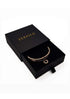 White Poppy Jericho Rosé Gold Bracelet with delicate chain and clasp, shown on a neutral background.