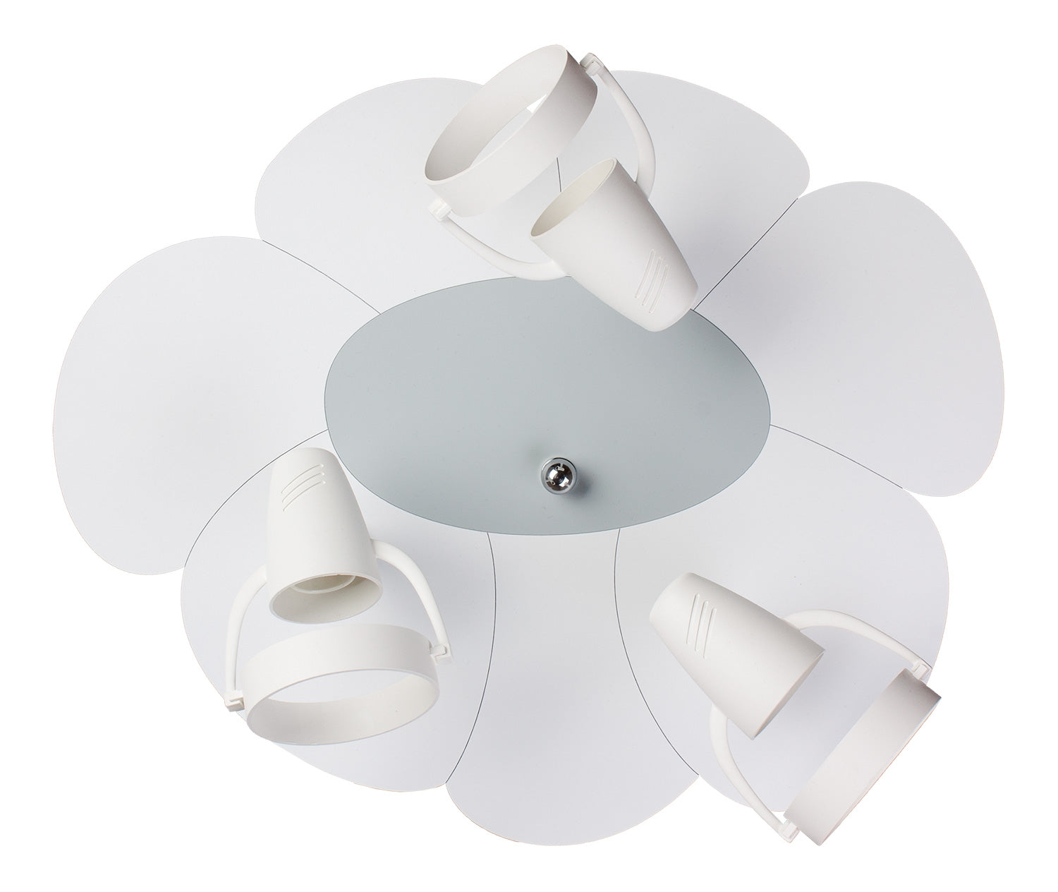 White-gray Jade Theia ceiling lamp for home and garden, modern design with sleek, minimalist appearance.
