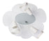 White-gray Jade Theia ceiling lamp for home and garden, modern design with sleek, minimalist appearance.