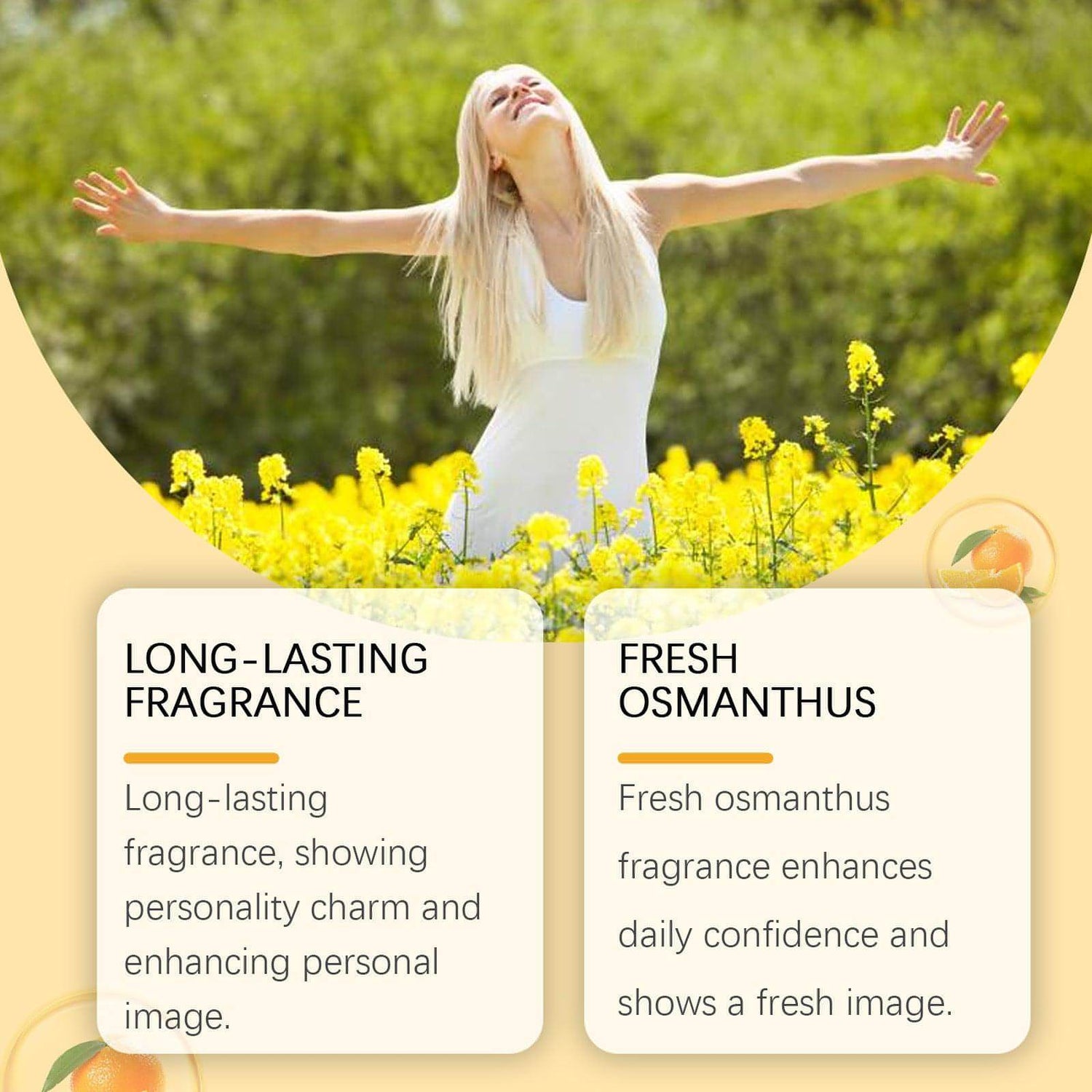 Carmine Juneberry Osmanthus Gilding perfume spray bottle, long-lasting light floral bodycare fragrance with elegant packaging