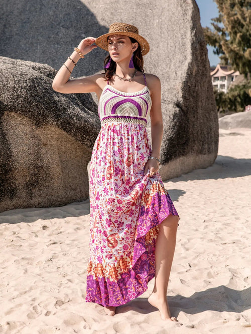 Printed scoop neck cami dress by Ruby Styx, lightweight women&
