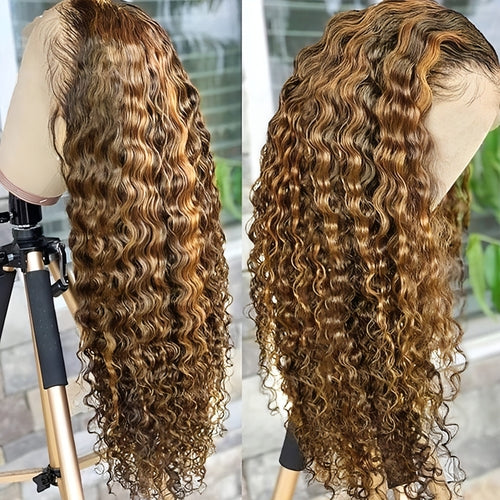 Carmine Juneberry LuxeBand Hair Wig showing long, silky hair with natural waves on a mannequin head for haircare styling.
