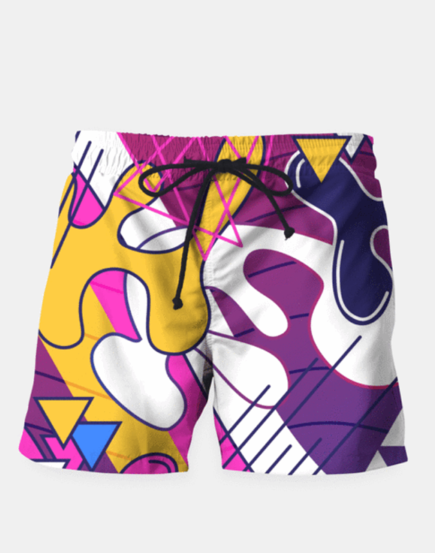 Sky Felix abstract colorful art T-shirt featuring vibrant, artistic designs on soft fabric for a stylish, eye-catching look.