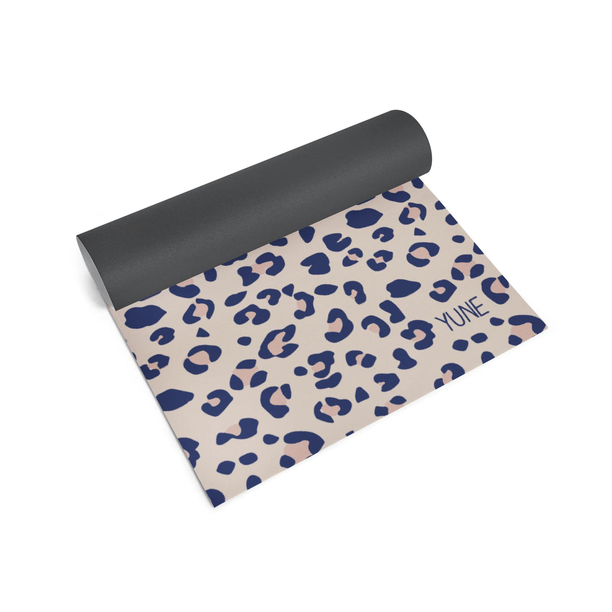 Yune Yoga BI83 Leopard 6mm Non-Slip Yoga Mat | Cushioned Grip, Easy-Clean