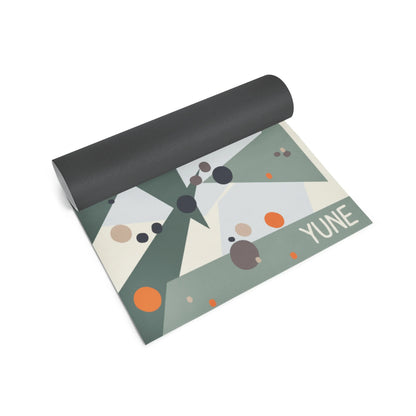 Yoga Mat | 6mm Thick | Green | Non-Slip | Eco Friendly | Yune Yoga | Basalt