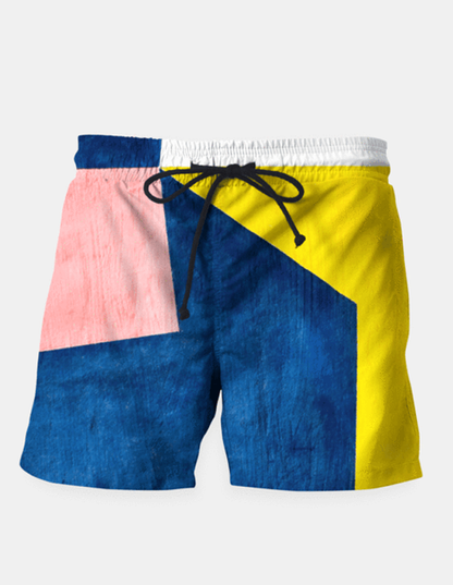 Sky Felix Abstracta 2 Shorts T-shirt featuring abstract design in vibrant colors, casual fit, and comfortable fabric.