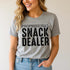 Sapphire Apollo Professional Snack Dealer T-shirt in black, featuring a bold graphic print on front, casual fit for everyday wear.
