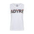 White Oliver Adyre Mesh Workout Vest for activewear, featuring breathable mesh fabric and a sleek fitness vest design.