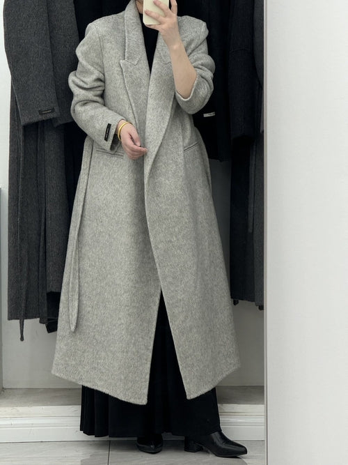 Red angora wool women&