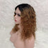 Carmine Juneberry LuxeWave Reality Wig with hand-knitted real hair, showcasing soft, natural waves and realistic hair texture.