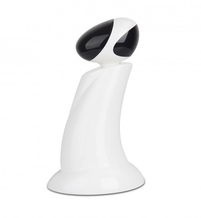 Ozdingo Laser Beam Cat Toy, interactive automatic robot pointer for pets, featuring a sleek design for engaging play with cats.