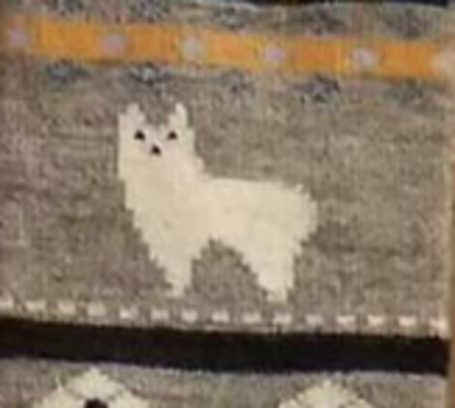 Gray alpaca watching socks by Milky Way, cozy knit socks featuring an alpaca design on soft fabric.