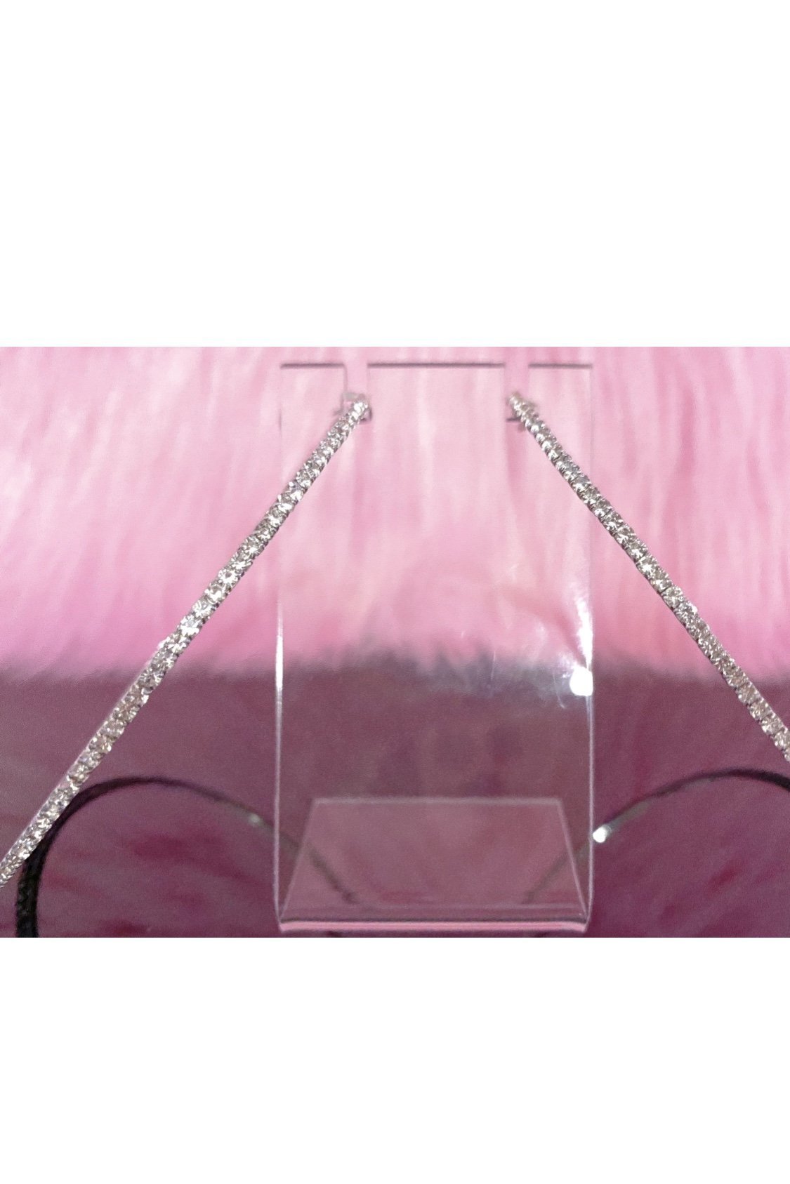 Burgundy Uranus hoop earrings called Around The Way Girl with a stylish, circular design.