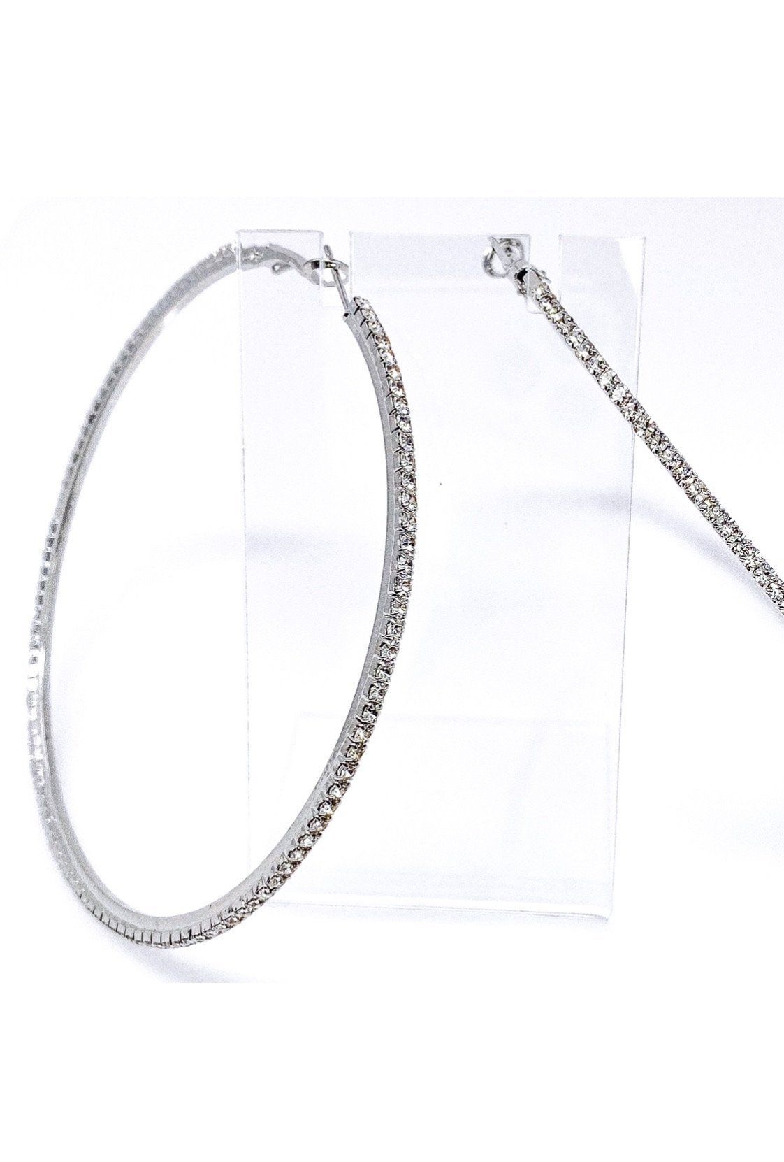 Burgundy Uranus Hoop Earrings featuring stylish round hoops named Around The Way Girl Earrings, perfect for casual or chic outfits.