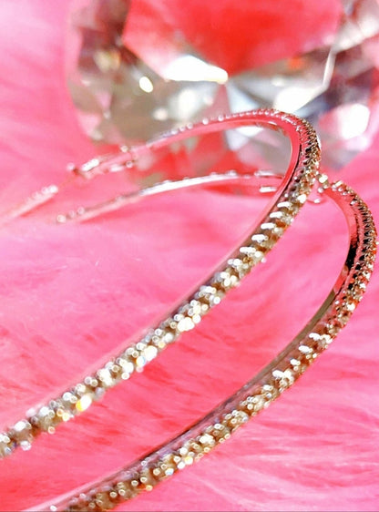 Burgundy Uranus hoop earrings featuring a stylish around-the-way girl design, made for fashionable, trendy accessory wear.