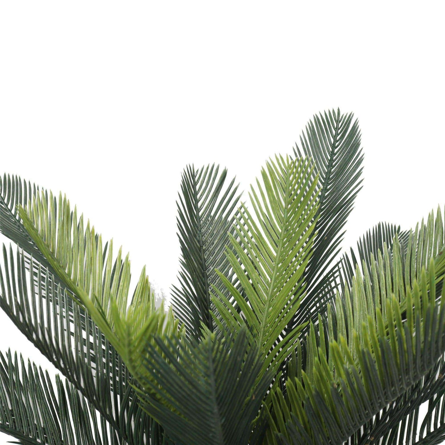 Artificial Cycad plant, 60cm tall, from Lemon Artemis, perfect for home decor with realistic green foliage.