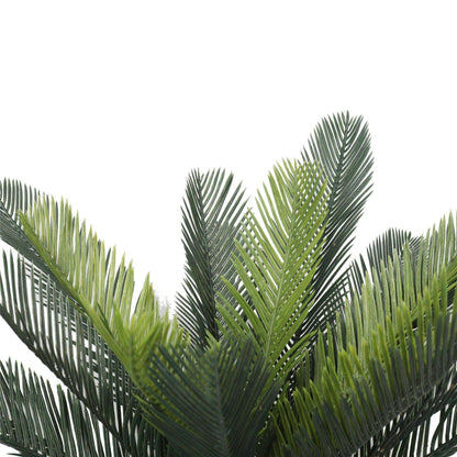 Artificial Cycad plant, 60cm tall, from Lemon Artemis, perfect for home decor with realistic green foliage.