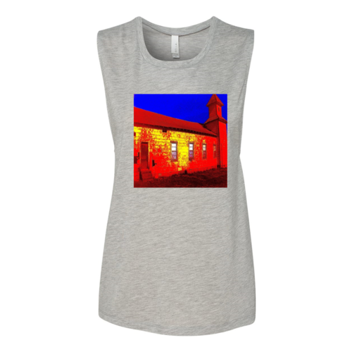 Teal Ananke Abandoned Church women&