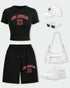 Start2Finish Los Angeles 24 creative letter print women&