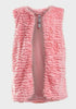 Pink faux fur girls&