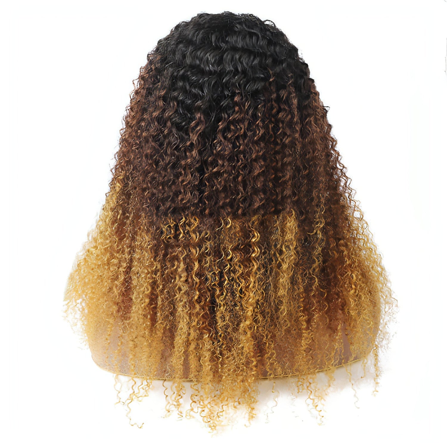 Carmine Juneberry SilkFlow Curly Hairpiece showcasing shiny, voluminous curly silk hair for a natural look.