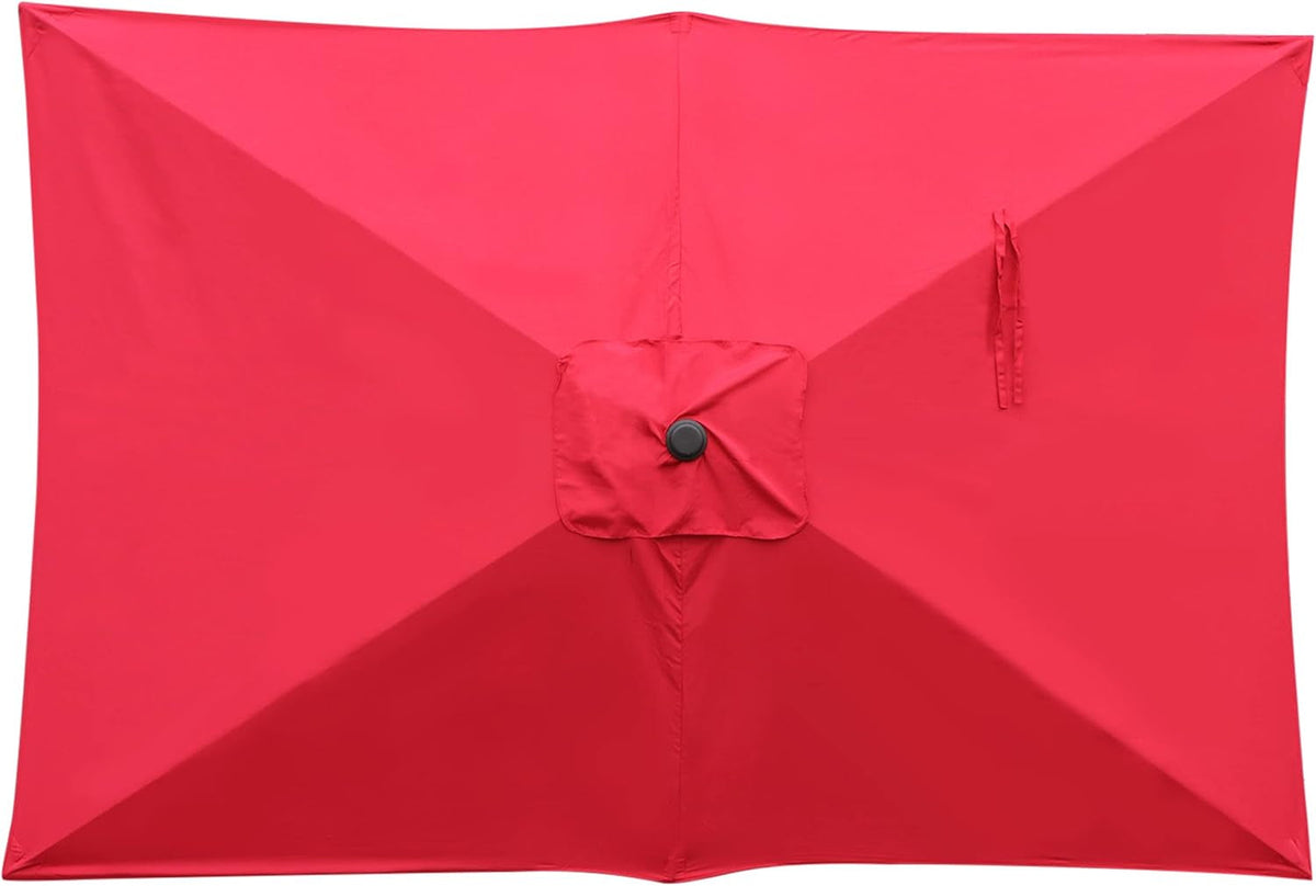 Rectangular Outdoor Patio Umbrella Tilt Crank Mechanism