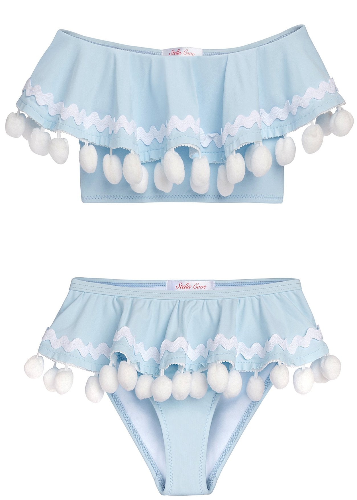 Blue draped kids&