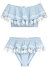 Blue draped kids&
