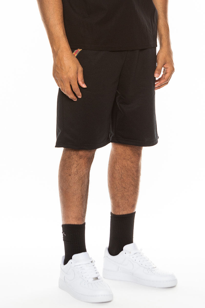 Black checkered detail men&