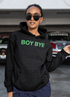 Boy Bye hoodie by Scorpius, a casual pullover hoodie for boys with a comfortable fit and stylish design.
