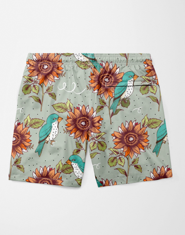 Sky Felix Bye Bye Birdie Shorts T-shirt featuring a colorful bird graphic on a casual cotton tee.
