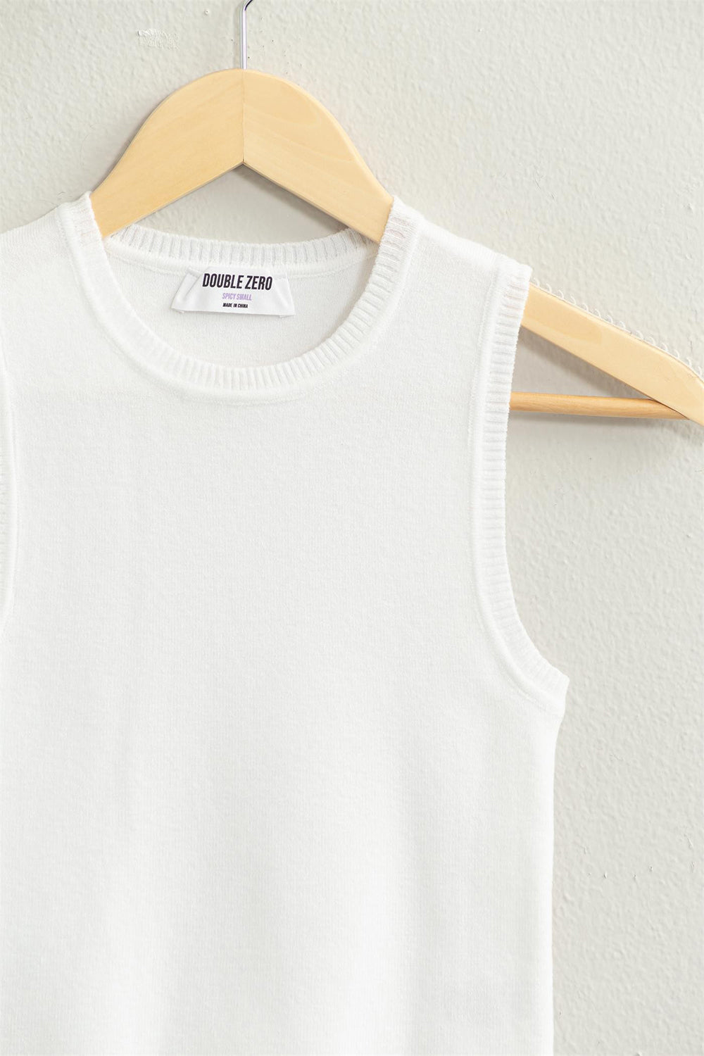 Jade Icarus HYFVE ribbed knit cropped tank top, featuring a fitted design with ribbed texture and sleeveless style.