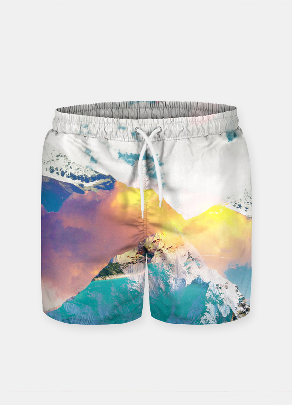 Scorpius Calm Sky shorts, casual clothing with a relaxed fit, featuring a calming sky blue color and soft fabric.