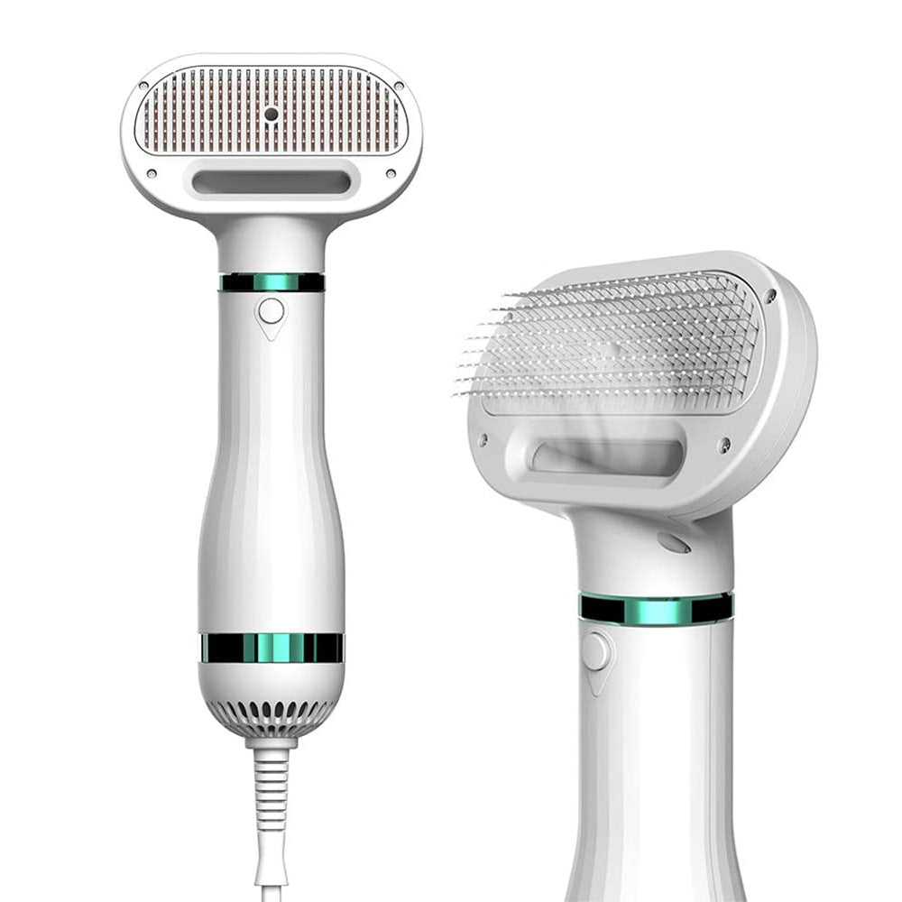 Maroon Asteria pet comb hair dryer for grooming pets, with a sleek design and adjustable settings for efficient drying and styling.