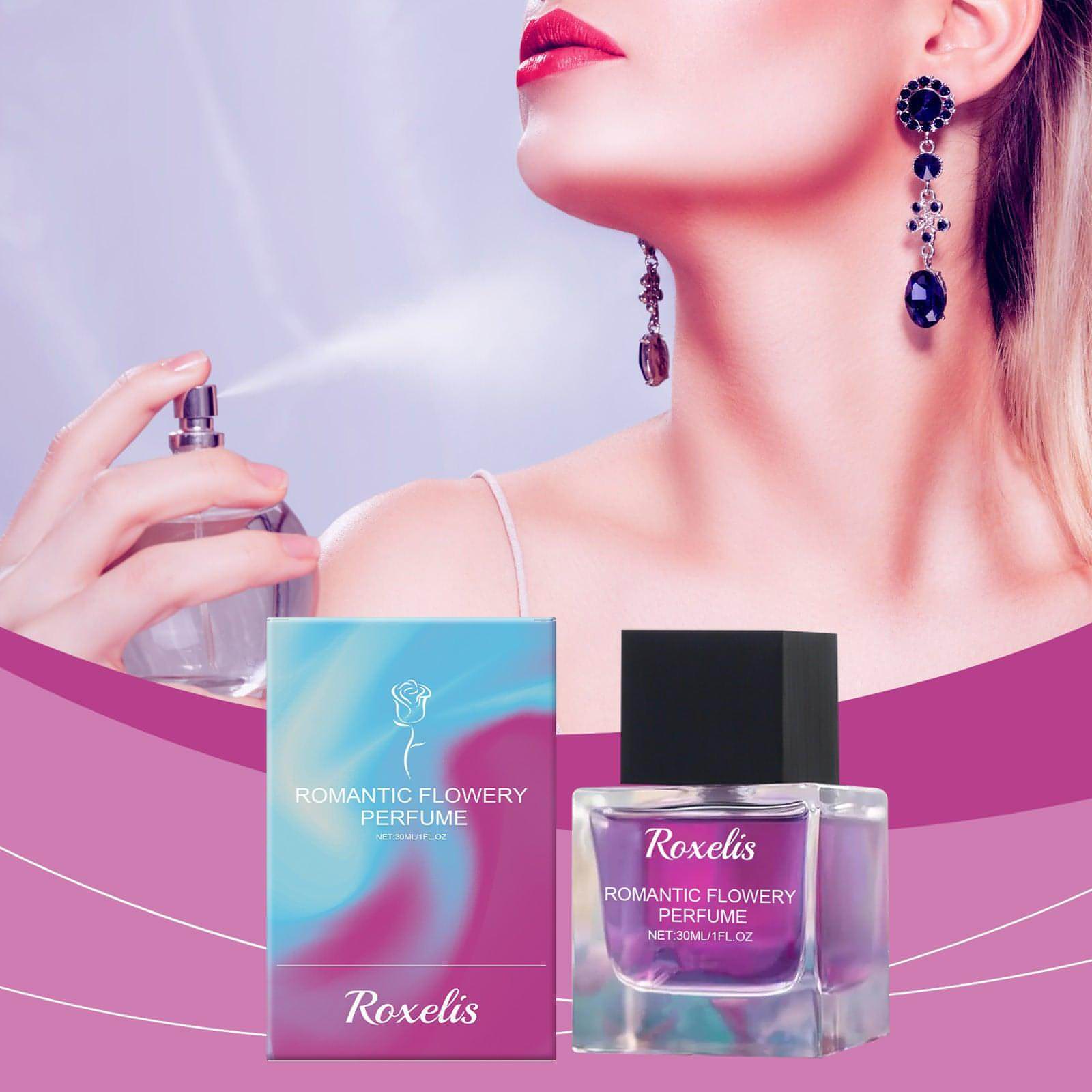 Carmine Juneberry Romantic Light Perfume for women, elegant bodycare scent with lasting floral aroma in a sleek bottle