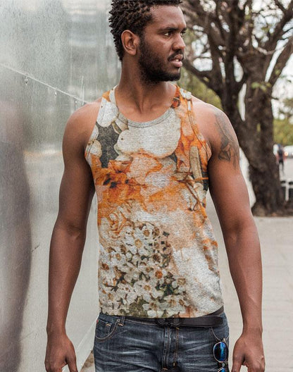 Sky Felix Celeste Classic sublimation adult tank top, vibrant T-shirt with colorful design, perfect for casual wear.